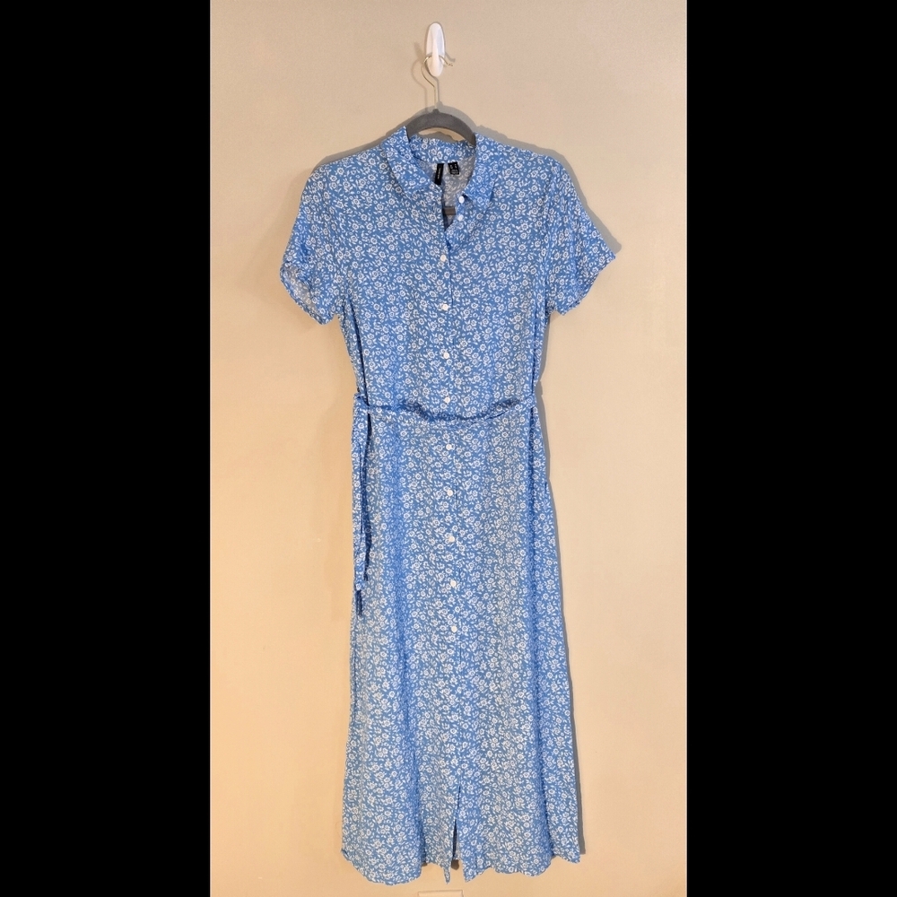 Vero Moda Blue Floral Dress
